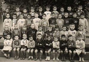 ECOLE GAMBETTA GARCONS 1950 CP
